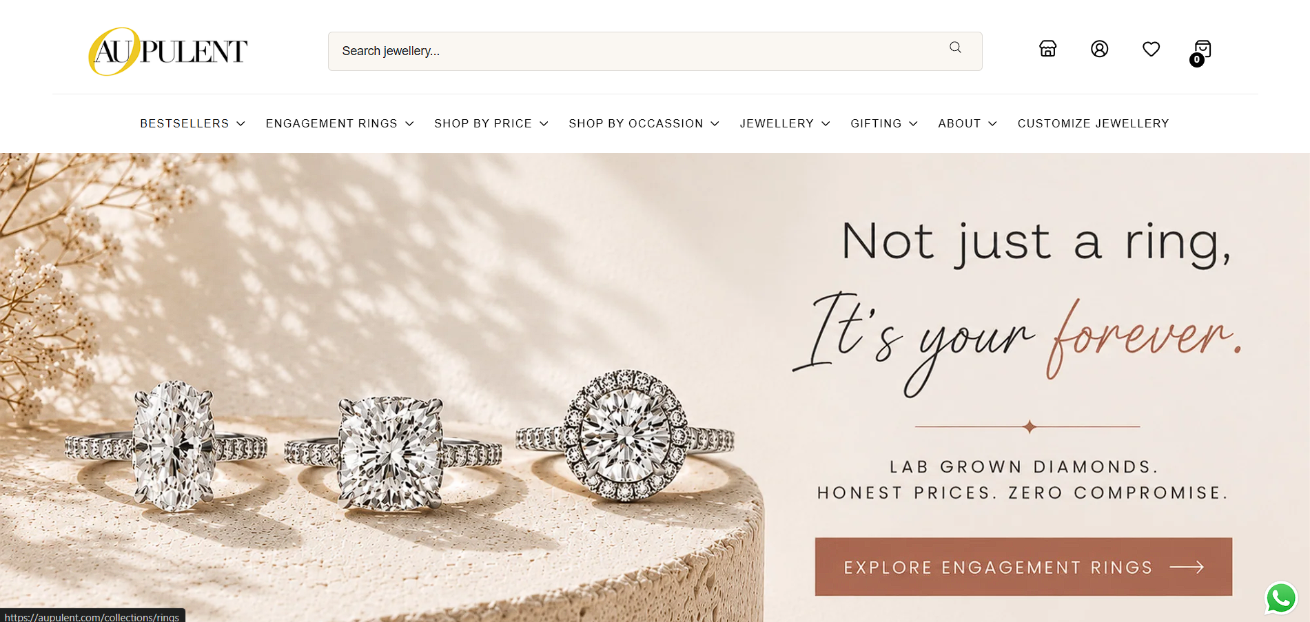 Aupulent website preview